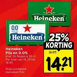 Vomar Voordeelmarkt Heineken Pils en 0.0% aanbieding