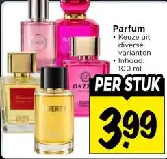 Vomar Voordeelmarkt Parfum aanbieding