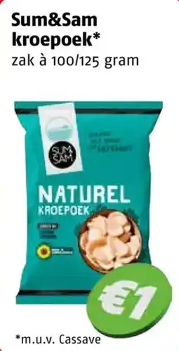Poiesz Sum&Sam kroepoek aanbieding
