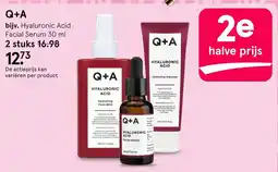 Etos Q+A Hyaluronic Acid Facial Serum aanbieding