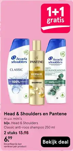 Etos Head & Shoulders en Pantene aanbieding