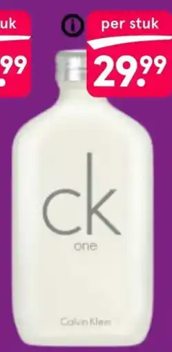 Etos Calvin Klein ck one aanbieding