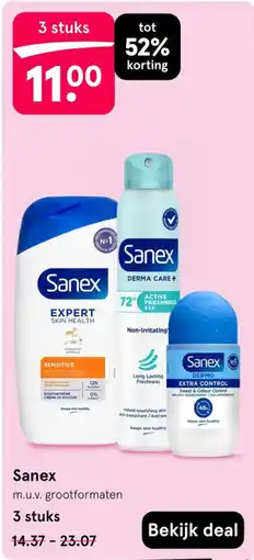 Etos Sanex aanbieding
