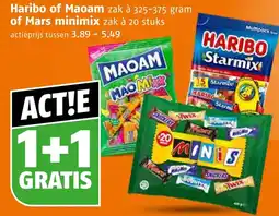 Poiesz Haribo of Maoam of Mars minimix aanbieding
