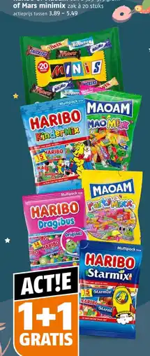 Poiesz Mars minimix of Maoam aanbieding