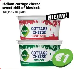 Poiesz Melkan cottage cheese aanbieding