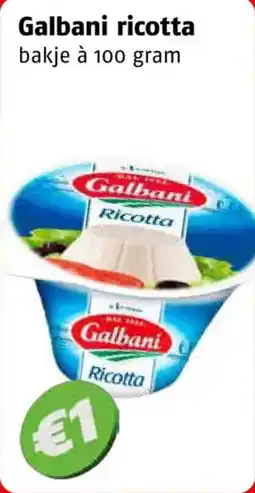 Poiesz Galbani ricotta aanbieding