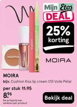 Etos Moira cushion kiss lip cream 015 voile petal aanbieding
