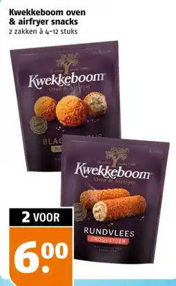 Poiesz Kwekkeboom oven & airfryer snacks aanbieding
