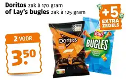 Poiesz Doritos of Lay's bugles aanbieding
