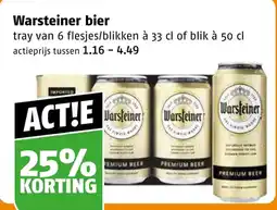 Poiesz Warsteiner bier aanbieding