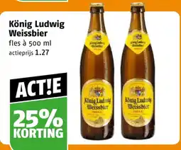 Poiesz König Ludwig Weissbier aanbieding