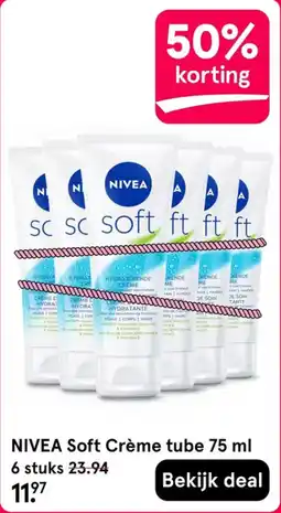Etos NIVEA Soft Crème aanbieding
