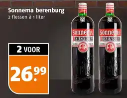 Poiesz Sonnema berenburg aanbieding