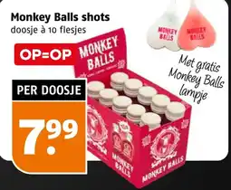 Poiesz Monkey Balls shots aanbieding