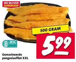 Nettorama Gemarineerde pangasiusfilet XXL aanbieding