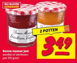 Nettorama Bonne maman jam aanbieding