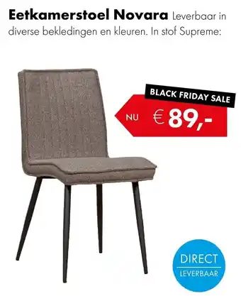 Eetkamerstoel Novara