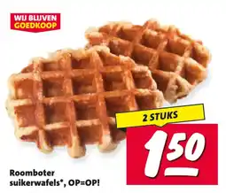 Nettorama Roomboter suikerwafels aanbieding