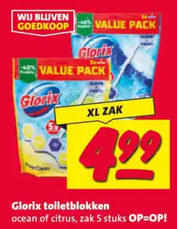 Nettorama Glorix toiletblokken aanbieding