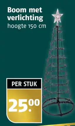 Poiesz Boom met verlichting aanbieding