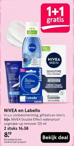Etos NIVEA en Labello aanbieding
