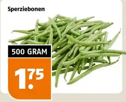 Poiesz Sperziebonen aanbieding