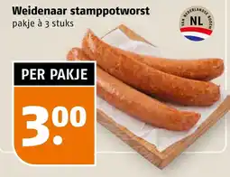 Poiesz Weidenaar stamppotworst aanbieding