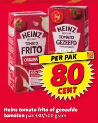 Heinz tomato frito of gezeefde tomaten