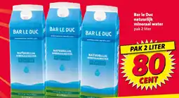 Nettorama Bar le Duc natuurlijk mineraalwater aanbieding