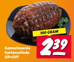 Nettorama Gemarineerde hertenrollade aanbieding