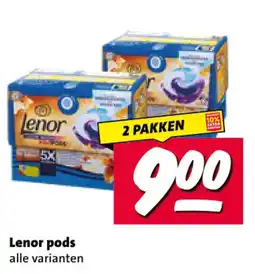 Nettorama Lenor pods aanbieding