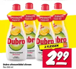 Nettorama Dubro afwasmiddel citroen aanbieding