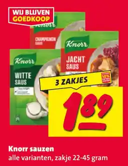 Nettorama Knorr sauzen aanbieding