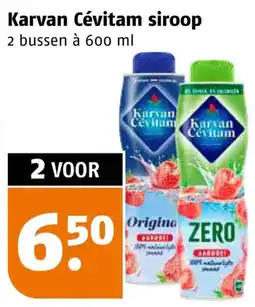 Poiesz Karvan Cévitam siroop aanbieding
