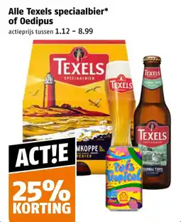 Poiesz Alle Texels speciaalbier of Oedipus aanbieding