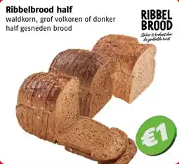 Poiesz Ribbelbrood half aanbieding