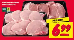 Nettorama Schouderkarbonade of ribkarbonade aanbieding
