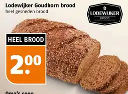 Poiesz Lodewijker Goudkorn brood aanbieding