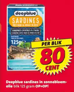 Nettorama Deepblue sardines aanbieding