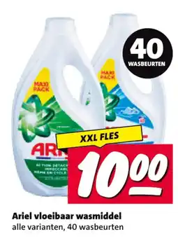 Nettorama Ariel vloeibaar wasmiddel aanbieding