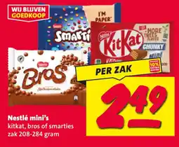 Nettorama Nestlé mini's aanbieding