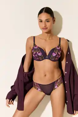 Wehkamp Marie Jo string Loish donkerpaars aanbieding