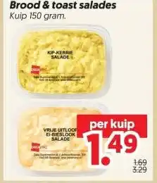 Dekamarkt Brood & toast salades aanbieding