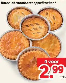 Dekamarkt Boter- of roomboter appelkoeken aanbieding