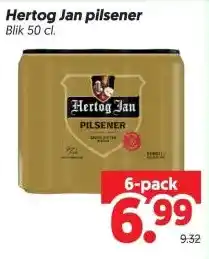Dekamarkt Hertog Jan pilsener aanbieding