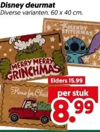 Dekamarkt Disney deurmat aanbieding