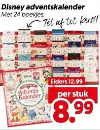 Dekamarkt Disney adventskalender aanbieding