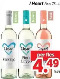 Dekamarkt I Heart aanbieding