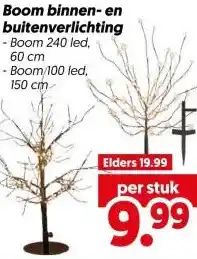 Dekamarkt Boom binnen- en buitenverlichting aanbieding